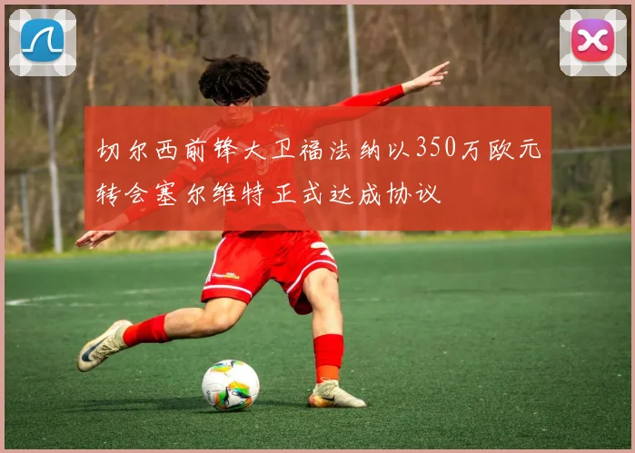 切尔西前锋大卫福法纳以350万欧元转会塞尔维特正式达成协议